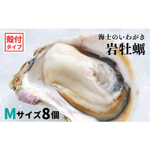 ふるさと納税 島根県 海士町 【いわがき殻付き Mサイズ 8個】岩牡蠣 生食可 冷凍 牡蛎 牡蠣 か...