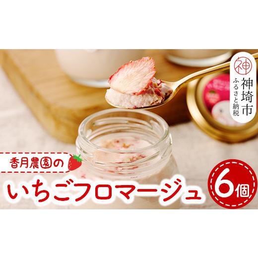 ふるさと納税 いちご 佐賀県 神埼市 いちごフロマージュ6個セット 佐賀県産 クリームチーズ 生クリ...