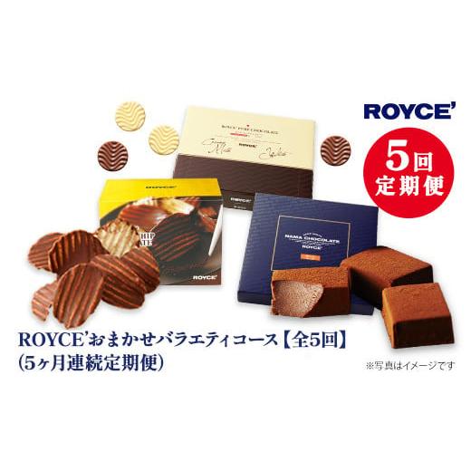 ふるさと納税 北海道 当別町 [8.8-10]　ROYCE&apos;おまかせバラエティ5カ月コース