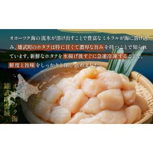 ふるさと納税 魚貝類 ホタテ 北海道 雄武町 ...の詳細画像3