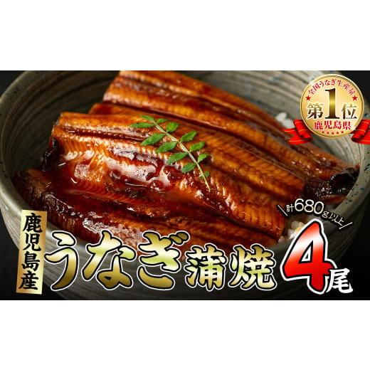 ふるさと納税 鹿児島県 志布志市 くすだ屋の極上うなぎ 4尾(170g×4)＜計680g以上＞ c2...