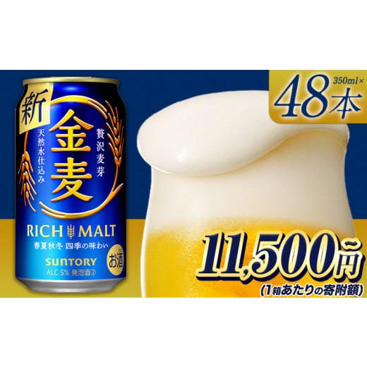 ふるさと納税 熊本県 御船町 “九州熊本産”金麦２ケース（350ml×48本）《30日以内に出荷予定...