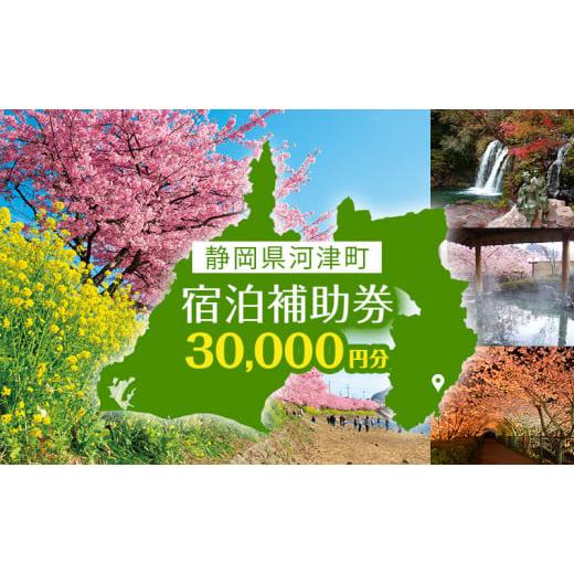 ふるさと納税 静岡県 河津町 たっぷり河津旅宿泊補助券（30，000円） [No.5227-0097...