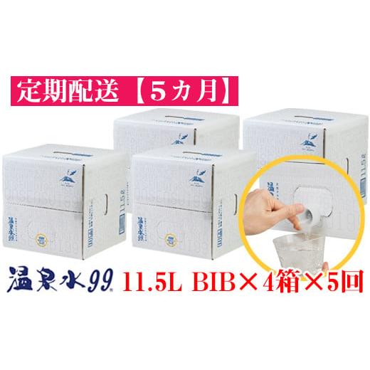 ふるさと納税 水・ミネラルウォーター 2.1L〜 鹿児島県 垂水市 J13-0811／ 5回定期 飲...