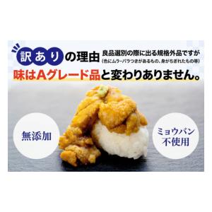 ふるさと納税 ウニ 宮城県 石巻市 訳あり 冷...の詳細画像2