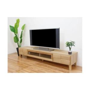 ふるさと納税 家具 インテリア・寝具・収納 福岡県 大川市 テレビ台 テレビボード 幅200 ホワイトオーク 無垢材 引き出し 収納 デッキ収納 TV台 ローボード 脚…