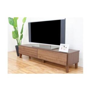 ふるさと納税 家具 インテリア・寝具・収納 福岡県 大川市 テレビ台 テレビボード 幅160 ウォールナット 無垢材 引き出し 収納 デッキ収納 TV台 ローボード 脚…