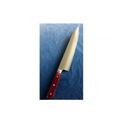 ふるさと納税 包丁 福井県 越前市  高村刃物製 越前数馬作　ステン粉末ハイス鋼　牛刀210mm　W...