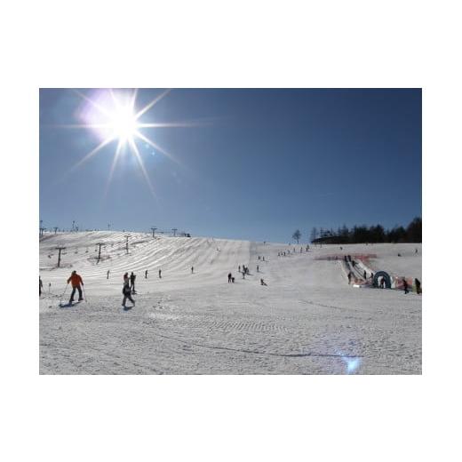 ふるさと納税 長野県 諏訪市 冬山霧ヶ峰ファミリープラン（霧ヶ峰スキー場大人一日券1名様分、子供一日...