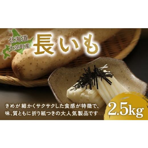 ふるさと納税 北海道 大空町 大空町産長いも2.5kg 【 ふるさと納税 人気 おすすめ ランキング...