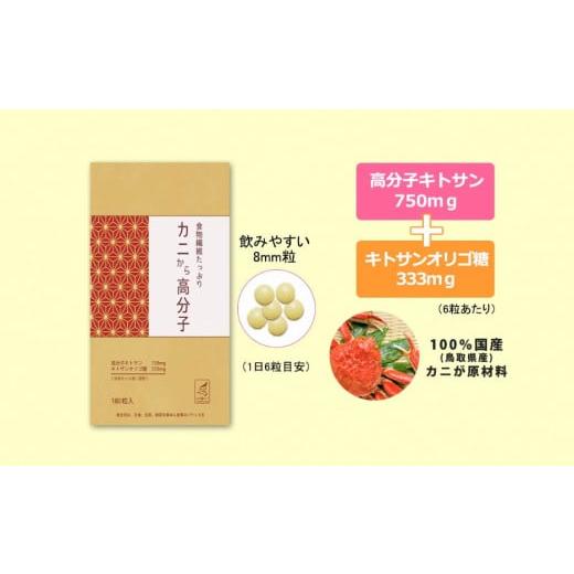 ふるさと納税 埼玉県 新座市 カニから高分子（180粒入り）　1袋 (2023／10／1〜)