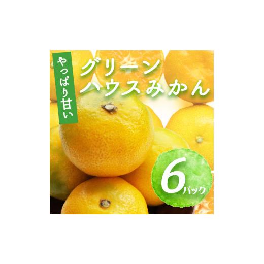 ふるさと納税 和歌山県 湯浅町 BF6056_【先行予約】グリーンハウスみかん 6パック