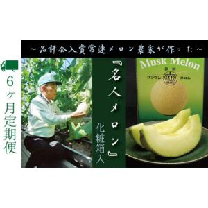 ふるさと納税 メロン メロン青肉 静岡県 袋井市 6ヶ月定期便 数量限定 『クラウンメロン ”名人メロン” 1玉 』 メロン 人気 厳選 ギフト 贈り物 デザート グ…
