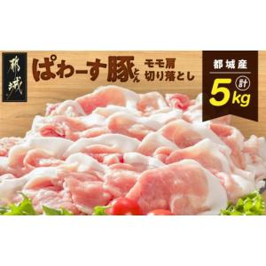 ふるさと納税 豚肉 モモ 宮崎県 都城市 「ぱわーす豚」モモ肩切り落とし5kg_18-6404_(都城市) 都城産 豚肉 豚モモ肩切落とし肉(250g×20パック) 計5キロ ブラ…
