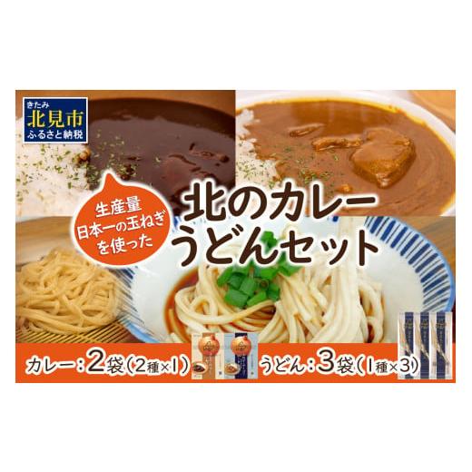 ふるさと納税 北海道 北見市 生産量日本一の玉ねぎを使った北のカレーうどんセット ( カレー うどん...