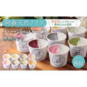 ふるさと納税 菓子 アイス 熊本県 阿蘇市 阿蘇天然アイス ジェラート セット ハーフ＆ハーフ 8個 じぇらーと アイスクリーム あいすくりーむ アイス あいす …