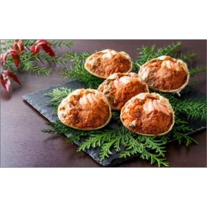 ふるさと納税 京都府 京丹後市 セイコガニの甲羅盛り　蟹の宝船特大サイズ5個セット　濃縮ダシ付(2024年1月〜)