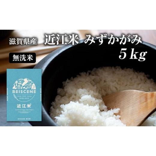 ふるさと納税 滋賀県 豊郷町 令和5年産滋賀県豊郷町産　近江米 みずかがみ　無洗米　5kg