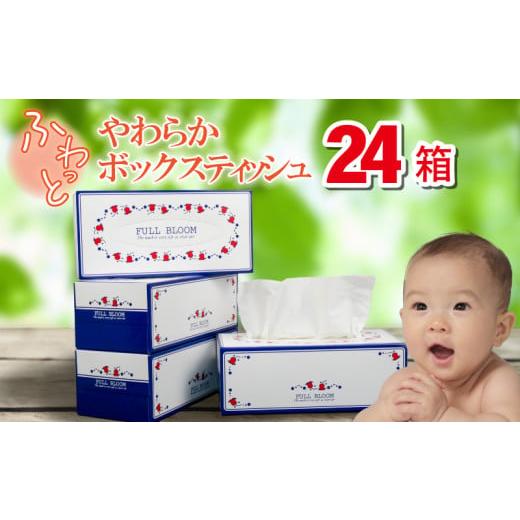 ふるさと納税 雑貨・日用品 静岡県 沼津市 ティッシュ ペーパー ボックス 24箱 柔らかめ やわら...