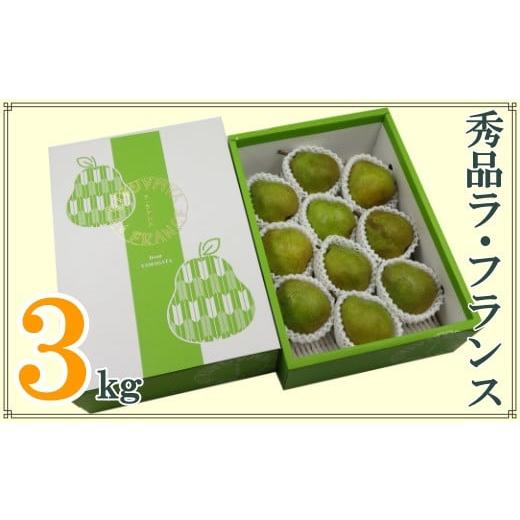 ふるさと納税 梨 山形県 長井市  2025年発送 「秀品」ラフランス3kg_H123(R7)
