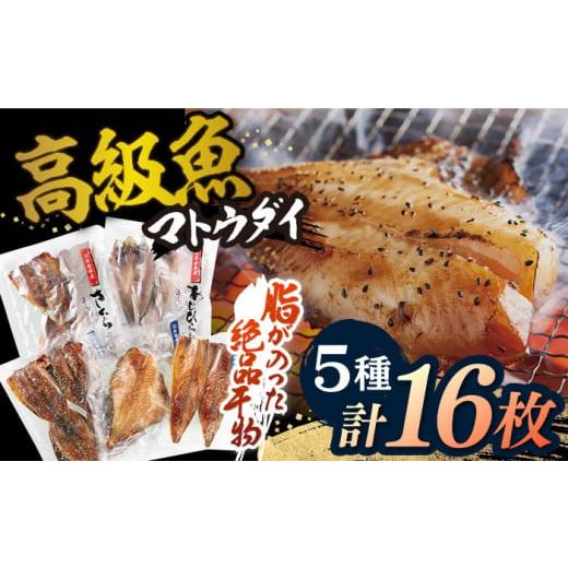 ふるさと納税 長崎県 平戸市 【着日指定 可能】【高級食材マトウダイ入り】平戸 干物 5種セット 計...