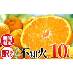 ふるさと納税 みかん・柑橘類 熊本県 和水町  先行予約 訳あり ご家庭用 不知火 10kg | 熊本県 熊本 くまもと 和水町 なごみ 柑橘 柑橘類 訳あり 果物 フルー…
