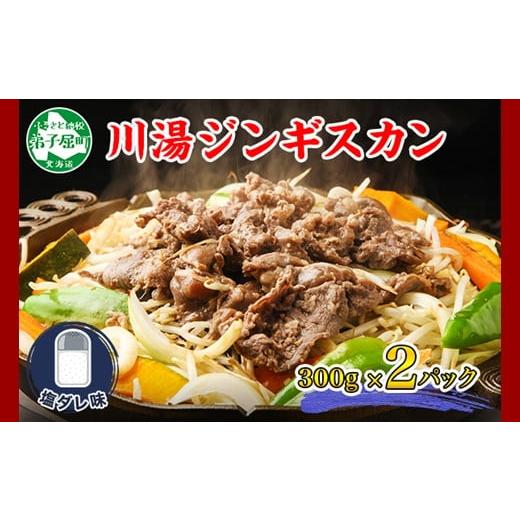 ふるさと納税 北海道 弟子屈町 2525. ジンギスカン 塩ダレ 300g 2パック 羊肉 焼肉 味...