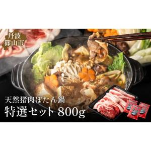 ふるさと納税 兵庫県 丹波篠山市 ぼたん鍋特選セット(冷凍)