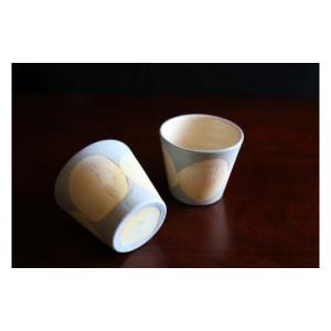 送料無料】美濃焼 陽明庵 加藤直彦作 夫婦湯呑/お茶のふじい・藤井茶舗