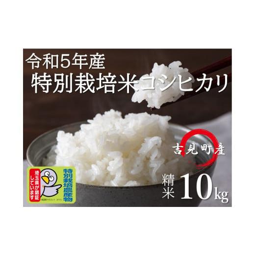 ふるさと納税 埼玉県 吉見町 [令和５年産]埼玉県比企郡吉見町産 特別栽培米コシヒカリ 【精米】 1...