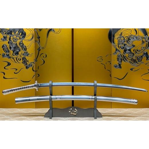 ふるさと納税 伝統技術 新潟県 魚沼市  No.5762-0822 精密日本刀『鶴丸国永』鞘・鍔・柄...