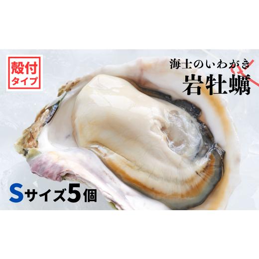 ふるさと納税 島根県 海士町 【のし付き ブランドいわがき春香】殻付き Sサイズ 5個 岩牡蠣 生食...