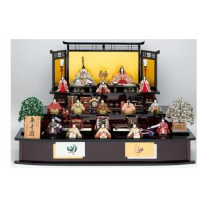 ふるさと納税 人形 東京都 台東区 江戸木目込 雛人形 五段15人飾りセット | 真多呂人形 節句人形 人形 伝統工芸品 ひな祭 インテリア 贈答