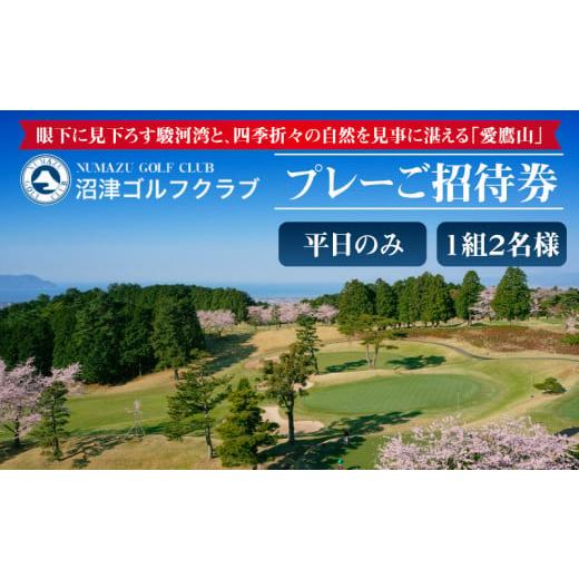 ふるさと納税 静岡県 沼津市 【価格改定予定】【 沼津 ゴルフ クラブ 】 招待券 1組 2名 1ラ...