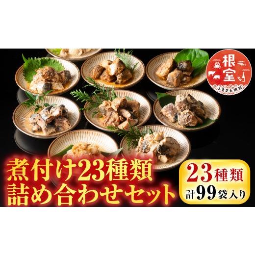 ふるさと納税 魚貝類 北海道 根室市 D-09024 煮付け詰め合わせセット(23種)