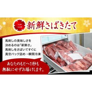 ふるさと納税 馬肉 熊本県 南小国町 国産 熊...の詳細画像4