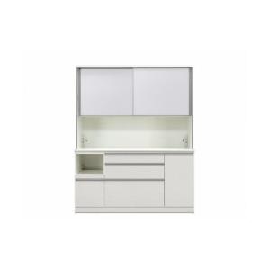 ふるさと納税 家具 収納家具 福岡県 大川市 シュシュ オープンボード 幅160cm キッチンボード カップボード 引き戸 食器棚 完成品 ダイニングボード 大川家具