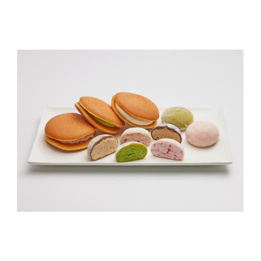 ふるさと納税 菓子 大福 長野県 安曇野市 お茶元胡蝶庵　とろける生大福（10個）＆生どら焼き（６個...