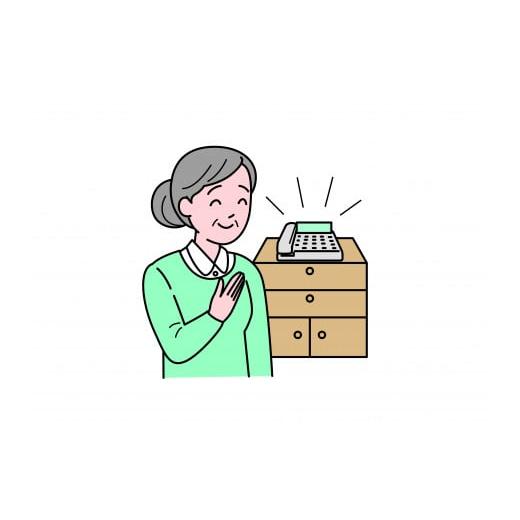 ふるさと納税 鳥取県 北栄町 ５１１．郵便局の「みまもりでんわサービス（固定電話１２か月）」
