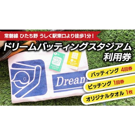 ふるさと納税 茨城県 牛久市 バッティング 4回券・ ピッチング 1回券 野球 バッティングセンター...