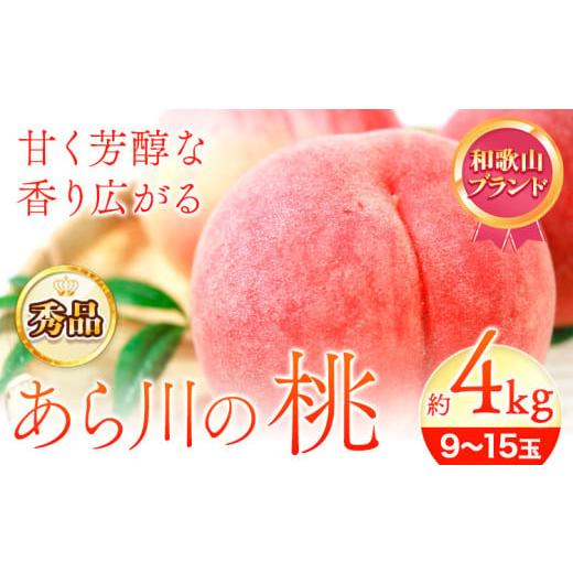 ふるさと納税 もも 和歌山県 紀の川市 桃 秀品 和歌山のブランド桃 あら川の桃 先行予約 「あら川...
