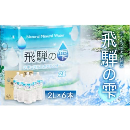 ふるさと納税 岐阜県 高山市  天然水　飛騨の雫　2L×6本　1ケース　ミネラルウォーター ミネラル...