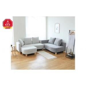 ふるさと納税 木工品・竹工品 北海道 旭川市 旭川家具　宮田産業　マレーナ セット 国産 無垢 インテリア 木製 ナチュラル ソファ ソファー 3人掛け カウチ コ…