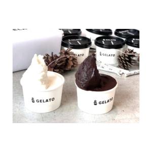 ふるさと納税 宮城県 富谷市 《＆とみやジェラート》ミルク＆チョコ