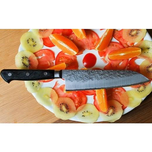 ふるさと納税 包丁 福井県 越前市  高村刃物製 蒼龍ブランド V10スペシャル 三徳包丁