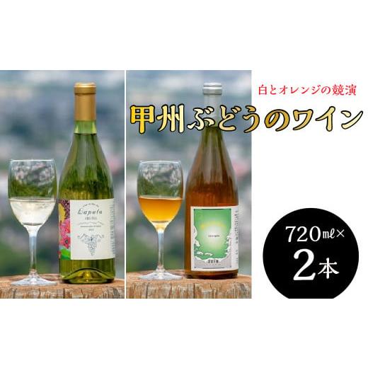 ふるさと納税 ワイン 白ワイン 山梨県 南アルプス市 南アルプス天空舎の甲州ぶどうで醸すワイン、白と...