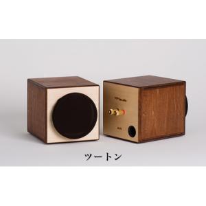 ふるさと納税 雑貨・日用品 長野県 富士見町 MHaudio 小型アコースティックオーディオセット ツートン ツートン