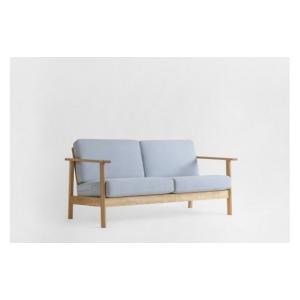 ふるさと納税 木工品・竹工品 北海道 東川町 LIMsofa_OA リムソファ（張地色：グレー） グレー