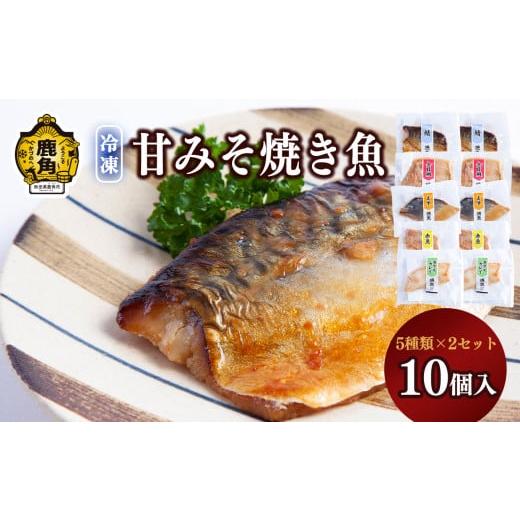 ふるさと納税 秋田県 鹿角市 骨取り「甘みそ焼き魚」5種詰合せ（10個入）〈冷凍〉【海星】　魚 焼き...