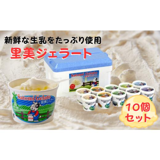 ふるさと納税 アイス・ヨーグルト ジェラート 茨城県 常陸太田市 里美ジェラート 10個セット（バニ...